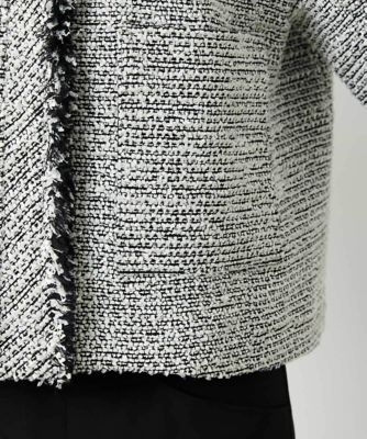 セットアップ対応］ファンシーツイードショートジャケット | MICHEL