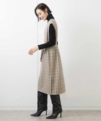 ［機能性素材］Ｖネックミルドワンピース（ＷＥＢ限定カラーあり）