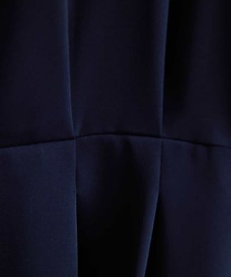 Ｖネックベルト付きワンピース