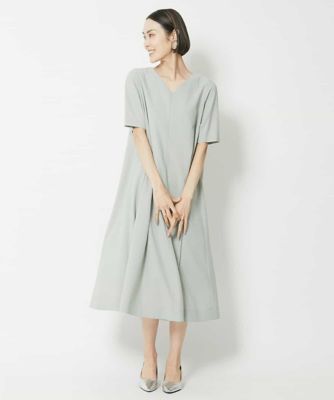 ＜MICHEL KLEIN (Women)＞［セットアップ対応］リネンライクワンピース