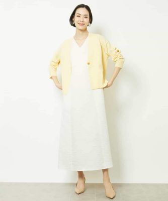 ジャガードロングワンピース