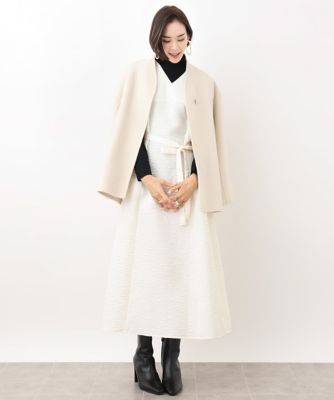 ジャガードロングワンピース