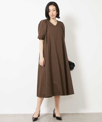 Ｖネックサッカーワンピース