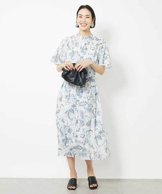 ペイズリープリント3WAYワンピース | MICHEL KLEIN (Women