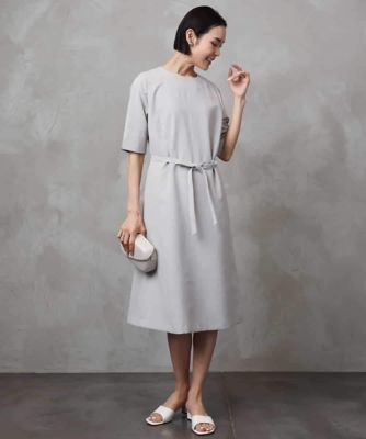 ＜MICHEL KLEIN (Women)＞［機能性素材］ドライワンピース（セットアップ対応）