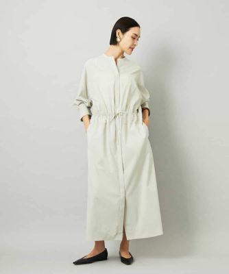 ＜MICHEL KLEIN (Women)＞オーバーサイズストライプシャツワンピース