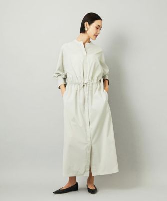 MICHEL KLEIN (Women)/ミッシェルクラン オーバーサイズストライプシャツワンピース 92グレー ワンピース・ドレス【三越伊勢丹/公式】