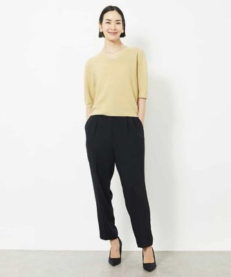 ホールガーメント（Ｒ）Ｖネックボリュームスリーブニット