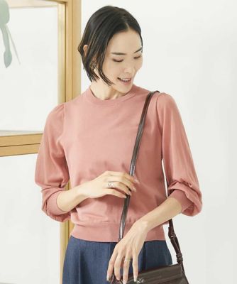 ［ＷＥＢ限定］シアースリーブニット