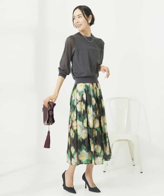 ［ＷＥＢ限定］シアースリーブニット