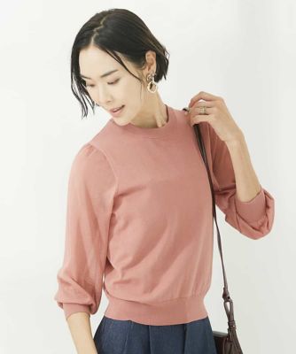 ［ＷＥＢ限定］シアースリーブニット