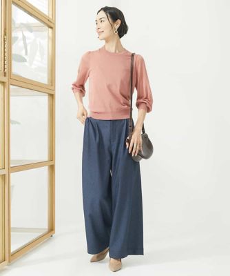 ［ＷＥＢ限定］シアースリーブニット