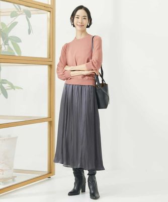 ［ＷＥＢ限定］シアースリーブニット