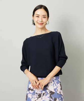 定番人気］ホールガーメント（R）ドルマンスリーブニット（7分