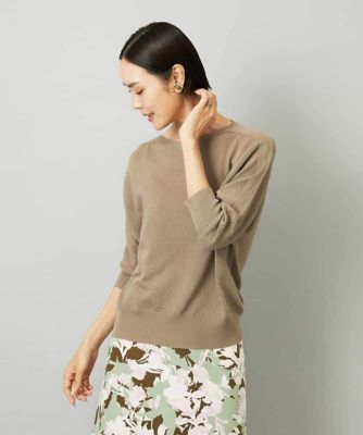 ＜MICHEL KLEIN (Women)＞ドルマンスリーブニット