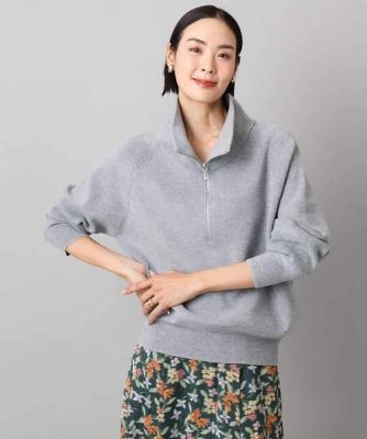 ハーフジップニット | MICHEL KLEIN (Women)/ミッシェルクラン | 三越