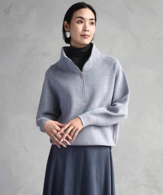 ハーフジップニット | MICHEL KLEIN (Women)/ミッシェルクラン | 三越