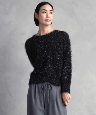 フェザーヤーンラメプルオーバー | MICHEL KLEIN (Women)/ミッシェル