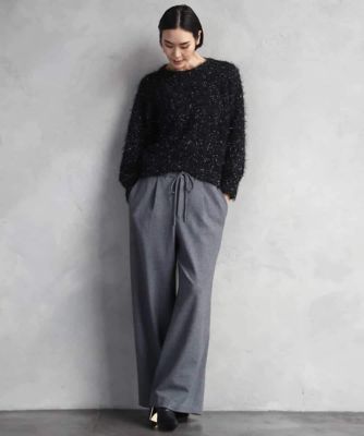 フェザーヤーンラメプルオーバー | MICHEL KLEIN (Women)/ミッシェル