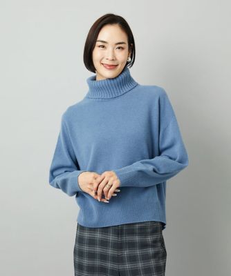 ＜MICHEL KLEIN (Women)＞［定番人気］ハイネックニット