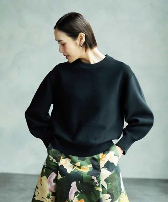 スウェットライクニットプルオーバー | MICHEL KLEIN (Women