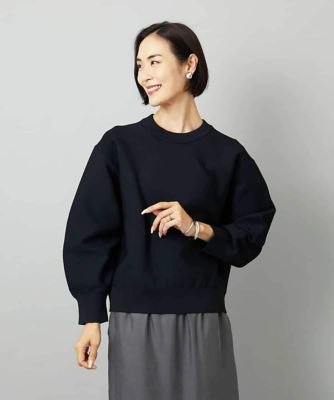 スウェットライクニットプルオーバー | MICHEL KLEIN (Women