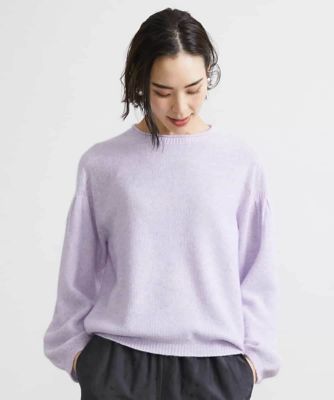＜MICHEL KLEIN (Women)＞ホールガーメント（Ｒ）パフスリーブニット