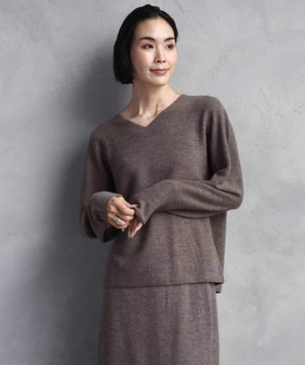 セットアップ対応］Vネックニット | MICHEL KLEIN (Women)/ミッシェル