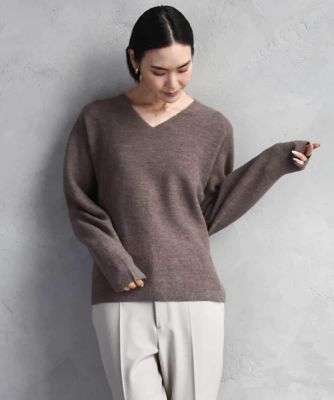 セットアップ対応］Vネックニット | MICHEL KLEIN (Women)/ミッシェル