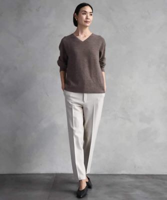 セットアップ対応］Vネックニット | MICHEL KLEIN (Women)/ミッシェル