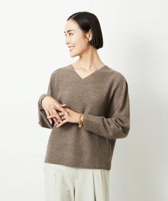 セットアップ対応］Vネックニット | MICHEL KLEIN (Women)/ミッシェル
