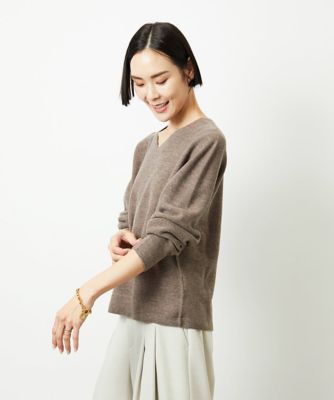 セットアップ対応］Vネックニット | MICHEL KLEIN (Women)/ミッシェル