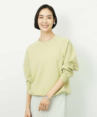 ＜MICHEL KLEIN (Women)＞ドロストラグランニットプルオーバー