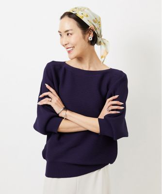 定番人気］ホールガーメント（R）ドルマンスリーブニット | MICHEL