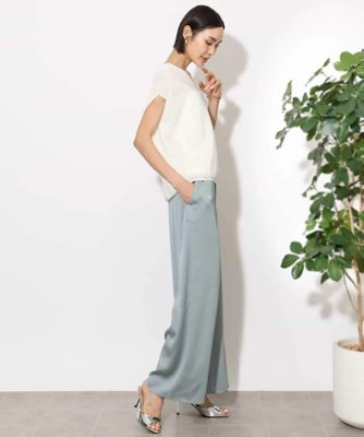 ホールガーメント］コクーンVネックニット | MICHEL KLEIN (Women