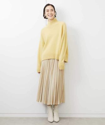 ツイルプリーツスカート