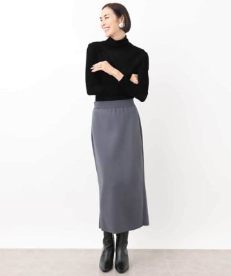 ［ＷＥＢ限定］ニットタイトスカート（セットアップ対応）