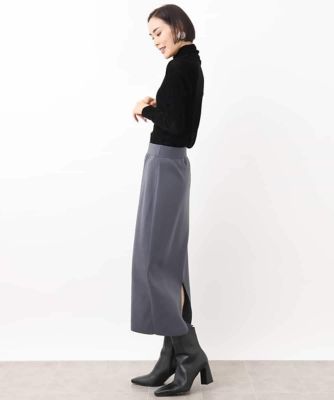 ［ＷＥＢ限定］ニットタイトスカート（セットアップ対応）