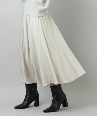 ＜MICHEL KLEIN (Women)＞サテンマーメードスカート