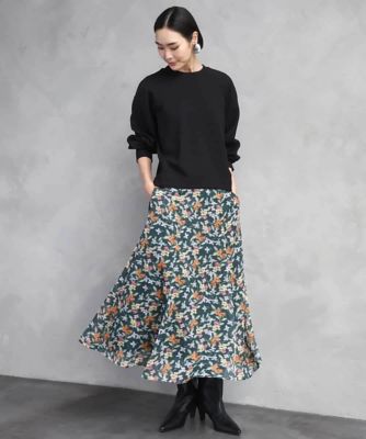 ミッシェルクラン（MICHEL ）/ヴィンテージフラワースカート ヴィンテージフラワースカート | MICHEL KLEIN (Women)/ミッシェル