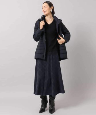 新品☆ミッシェルクラン ロングコート スカート セット チェック ウールカシミヤ セットアップ対応］チェックコーデュロイAラインスカート | MICHEL