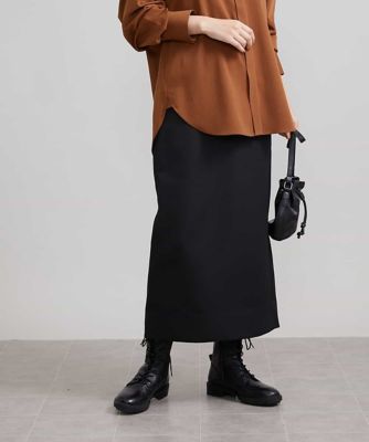 ＜MICHEL KLEIN (Women)＞トリプルクロスロングタイトスカート
