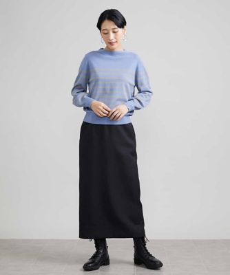 トリプルクロスロングタイトスカート