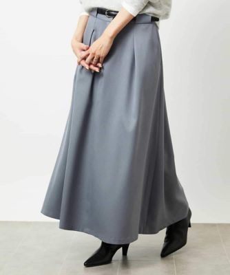 ＜MICHEL KLEIN (Women)＞ミモレ丈Ａラインスカート