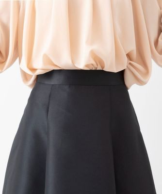 バックサテンボリュームスカート | MICHEL KLEIN (Women)/ミッシェル