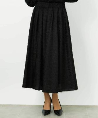 ＜MICHEL KLEIN (Women)＞［セットアップ対応／コージーボトム］ギャザースカート