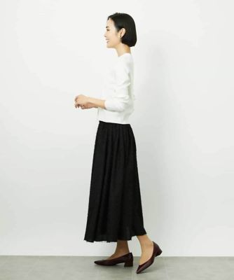 セットアップ対応／コージーボトム］ギャザースカート | MICHEL KLEIN