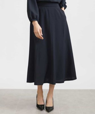 ＜MICHEL KLEIN (Women)＞ミモレフレアスカート