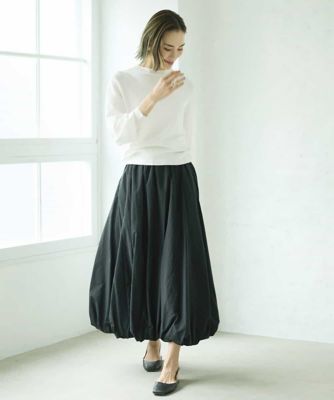 バルーンシルエットスカート