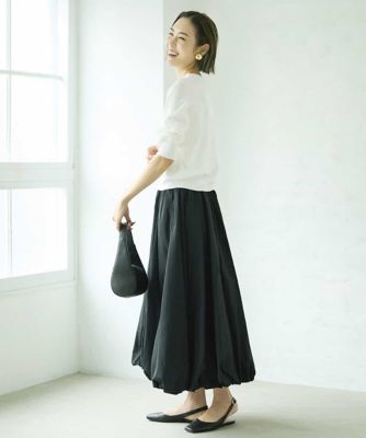 バルーンシルエットスカート